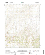 US Topo 7.5-minute map for Sleeping Bear Creek NW OK