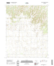 US Topo 7.5-minute map for Sleeping Bear Creek SE OK