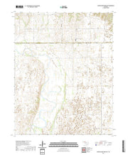 US Topo 7.5-minute map for Sleeping Bear Creek SW OK