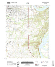 US Topo 7.5-minute map for Southeast Muskogee OK