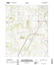 US Topo 7.5-minute map for Southwest Muskogee OK