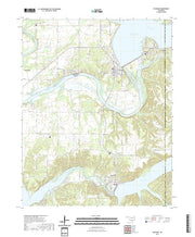 US Topo 7.5-minute map for Spavinaw OK