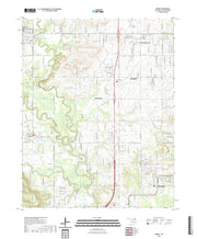 US Topo 7.5-minute map for Sperry OK