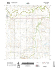 US Topo 7.5-minute map for Stinking Creek OK