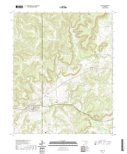 US Topo 7.5-minute map for Stuart OK