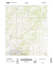 US Topo 7.5-minute map for Sulphur North OK