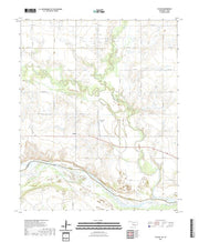 US Topo 7.5-minute map for Taylor OKTX