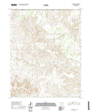 US Topo 7.5-minute map for Tegarden NE OKKS