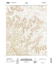 US Topo 7.5-minute map for Tegarden NW OKKS