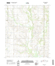 US Topo 7.5-minute map for Temple NW OK