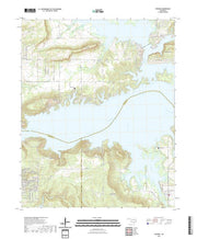 US Topo 7.5-minute map for Texanna OK