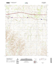 US Topo 7.5-minute map for Texola OK