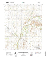 US Topo 7.5-minute map for Tipton OK