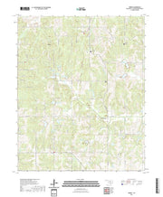 US Topo 7.5-minute map for Tribbey OK