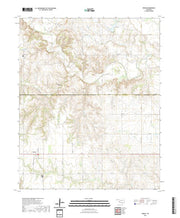 US Topo 7.5-minute map for Vinson OK