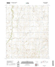 US Topo 7.5-minute map for Wakita SW OK