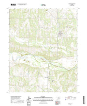 US Topo 7.5-minute map for Wanette OK