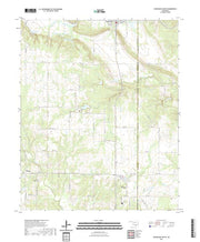 US Topo 7.5-minute map for Wapanucka South OK