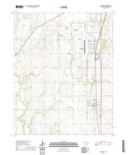 US Topo 7.5-minute map for Waukomis OK