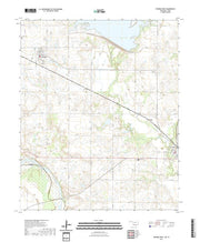 US Topo 7.5-minute map for Waurika West OKTX