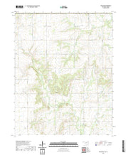 US Topo 7.5-minute map for Welch NW OKKS