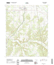 US Topo 7.5-minute map for Westville OKAR