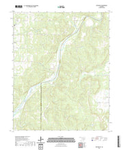 US Topo 7.5-minute map for Wetumka SE OK