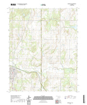 US Topo 7.5-minute map for Wewoka East OK