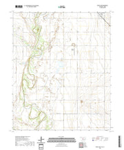 US Topo 7.5-minute map for White Lake OKTX