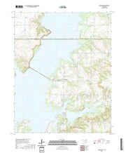 US Topo 7.5-minute map for Winganon OK