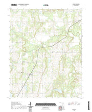 US Topo 7.5-minute map for Yeager OK