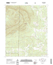 US Topo 7.5-minute map for Zafra OKAR