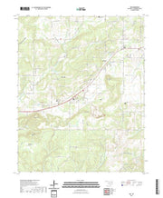 US Topo 7.5-minute map for Zeb OK