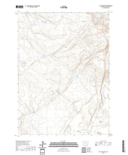 US Topo 7.5-minute map for Acty Mountain OR