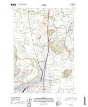 US Topo 7.5-minute map for Albany OR