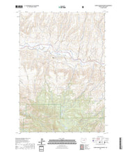 US Topo 7.5-minute map for Aldrich Mountain North OR