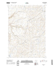 US Topo 7.5-minute map for Ashwood OR