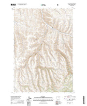 US Topo 7.5-minute map for Balm Canyon OR