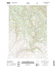 US Topo 7.5-minute map for Balm Creek Reservoir OR