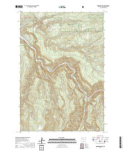 US Topo 7.5-minute map for Bedford Point OR