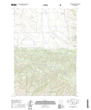 US Topo 7.5-minute map for Belshaw Meadows OR