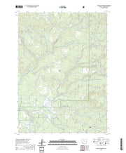 US Topo 7.5-minute map for Big Butte Springs OR