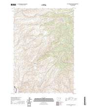 US Topo 7.5-minute map for Big Lookout Mountain OR