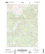 US Topo 7.5-minute map for Big Mowich Mountain OR