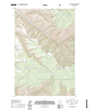 US Topo 7.5-minute map for Blalock Mountain OR