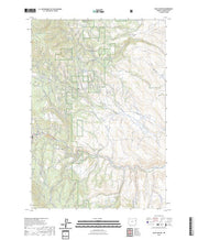 US Topo 7.5-minute map for Blue Canyon OR