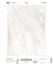 US Topo 7.5-minute map for Blue Mountain Basin OR