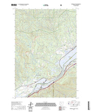 US Topo 7.5-minute map for Bonneville Dam ORWA