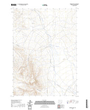 US Topo 7.5-minute map for Bowden Ranch OR