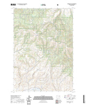 US Topo 7.5-minute map for Brannan Gulch OR